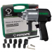Kit Chave de Impacto 1/2 Pol. 780Nm com 10 soquetes, Prolongador e Maleta POTENTE BRASIL PN120278