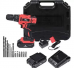 Parafusadeira/Furadeira a Bateria 12V Li-Ion 3/8 Pol C/ Carregador e Acessórios WORKER 976024