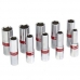 Jogo de Soquetes Sextavado Longos 10 - 22 mm 10 Peças Encaixe 1/2 Pol. com Suporte MTX 135909
