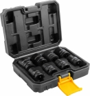 Jogo de soquetes de impacto sextavado 1/2" 10 a 24 mm com 8 peças VONDER 3061008012
