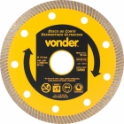 Disco de corte diamantado 110 mm para porcelanato ultrafino VONDER 1268808000