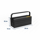 Caixa Ferramentas Sanfonada 5 Gavetas 50 CM VONDER 6115502021