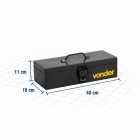 Caixa metálica para ferramentas baú 40,0 cm x 16,0 cm x 11,0 cm, VONDER 6115401611